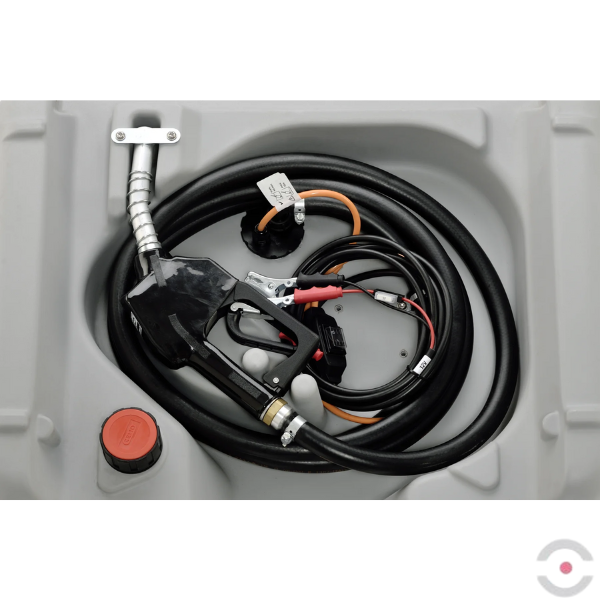 Mobilna stacja paliwa DIESEL, DT-Mobile Easy 210 l, pompa elektryczna 24V, 40l/min, automatyczny pistolet, pokrywa