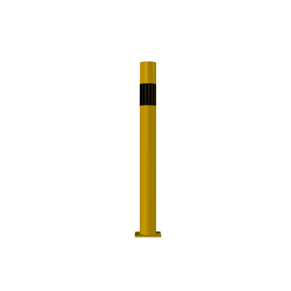 Odbojnica słupowa, przykręcana, Ś*W 76*800 mm, podkład cynk.+malow. proszkowe