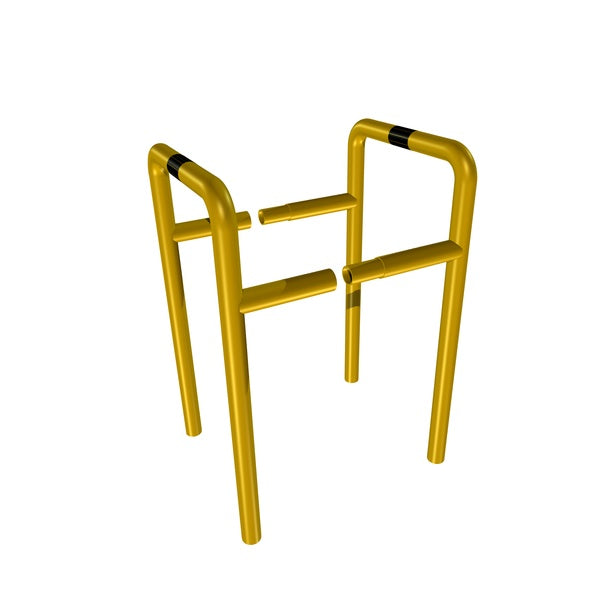 Odbojnica koszowa, modułowa, do zabetonowania, Ś*W*D 60*800+300*500 mm, ocynk+malow. proszkowe