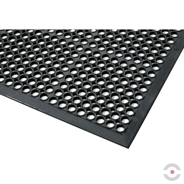 Mata ergonomiczna Notrax, 562 Sanitop, gumowa, antypoślizgowa, 91 cm x 297 cm, obszar mokry, czarny