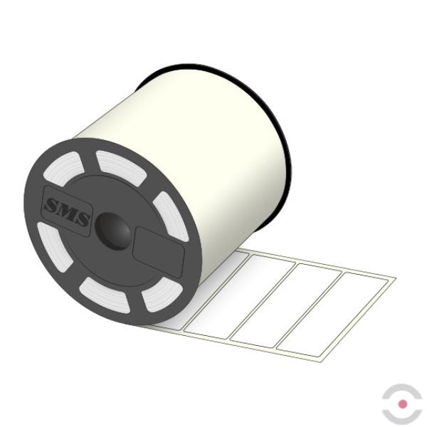 Etykiety ogólnego zastosowania (taśma/rolka), 100*25 mm, 1093 szt., białe