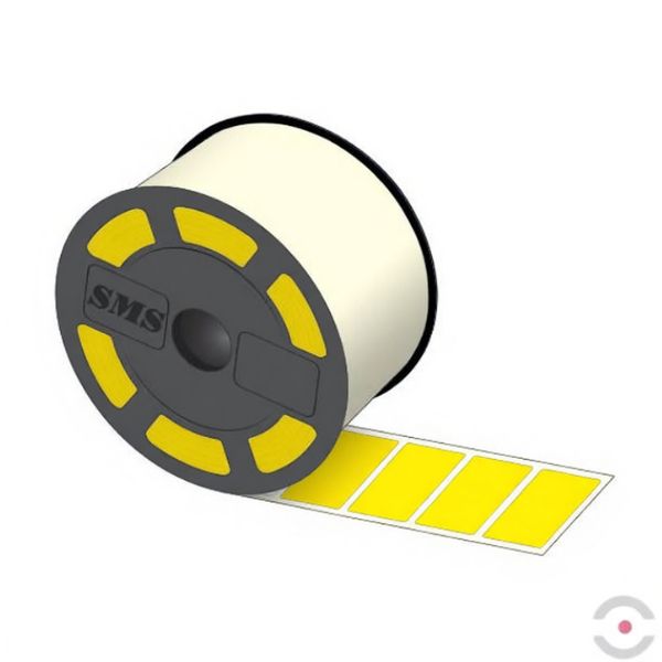 Etykiety ogólnego zastosowania (taśma/rolka), 60*35 mm, 781 szt., żółte