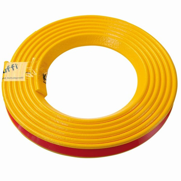 Elastyczny profil ostrzegawczo-ochronny Knuffi, typ E, żółty, 1000 mm