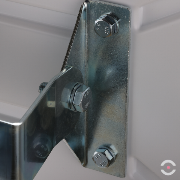 Lustro drogowe Dancop, Bordeaux, 40*60 cm, akryl, biało-czarne