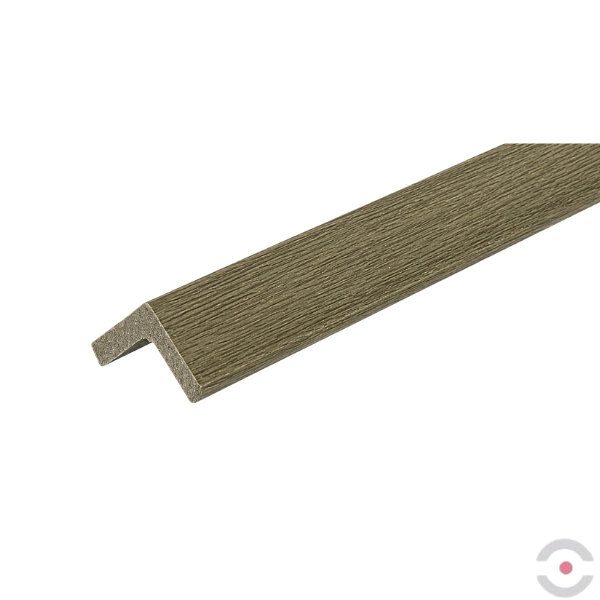 Elastyczny profil ostrzegawczo-ochronny Knuffi, typ E, drewno khaki, 1000 mm