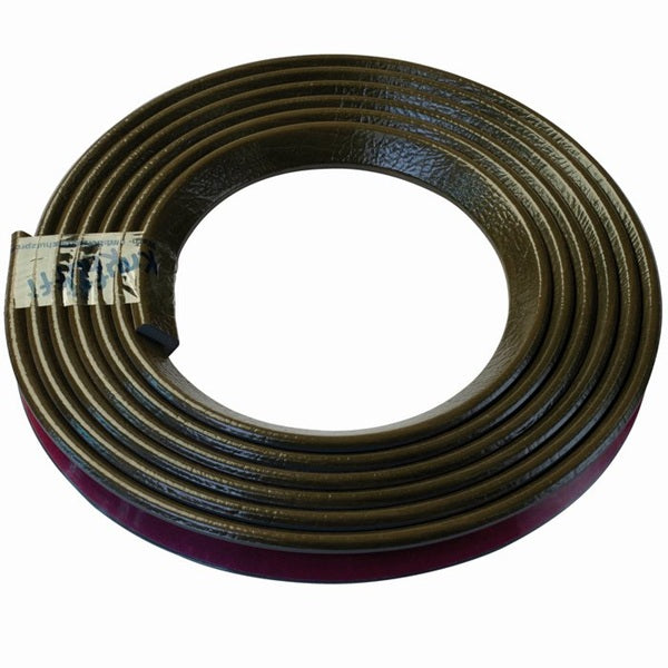 Elastyczny profil ostrzegawczo-ochronny Knuffi, typ E, drewno khaki, 1000 mm