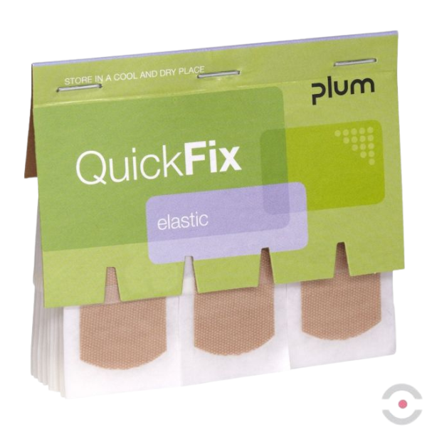 Plastry Plum QuickFix, elastyczne 45 szt, 72*25 mm, uzupełnienie