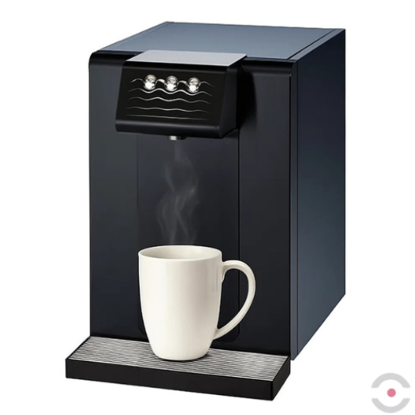 Dystrybutor wody pitnej Zdrojownia BLUSoda Black Hot 45, woda gorąca, chłodzona