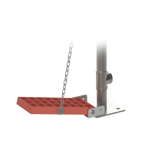 Panel nożny „walk-on”, GRP do kabin 350 l (TankShower)