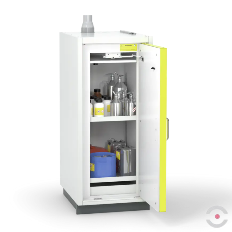 Szafa ognioodporna Topserw SAFE-90 SL, 2 półki, drzwi CLA żółte, CLASSIC, 90 min