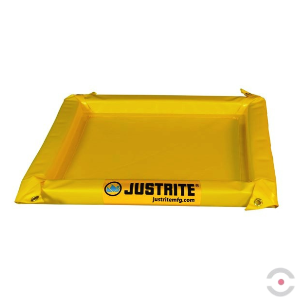 Wanna wychwytowa elastyczna Justrite 341 l, małe pojemniki, Maintenance Spill Berms