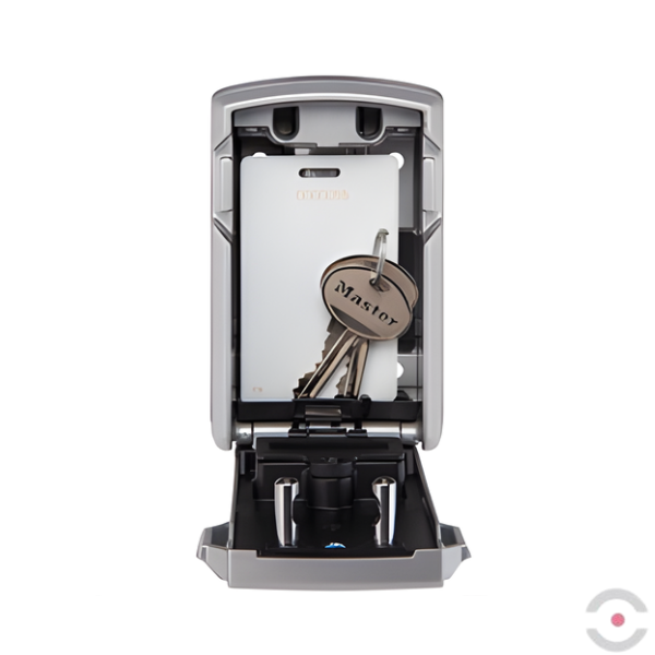 Naścienny schowek na kluczyk, otwierany systemem Bluetooth®