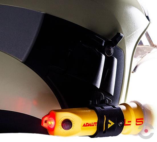 Latarka Ex ATEX Topserw ADALIT L-5+ bateryjna, na hełm/kask, 1*LED, Zone ‘0’, ‘20’