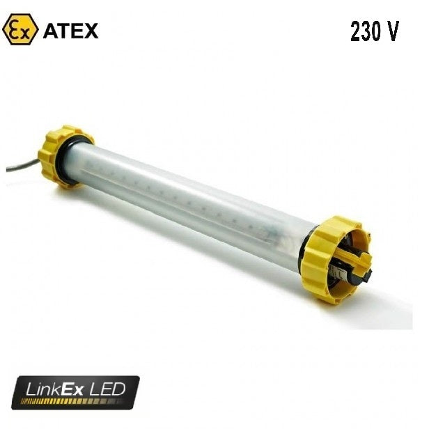 Oprawa oświetleniowa Ex ATEX Topserw WOLF LX-400SH, zasilanie 230 V, kabel 10 m, wtyk, 180°, Zone ‘1’, ‘21’