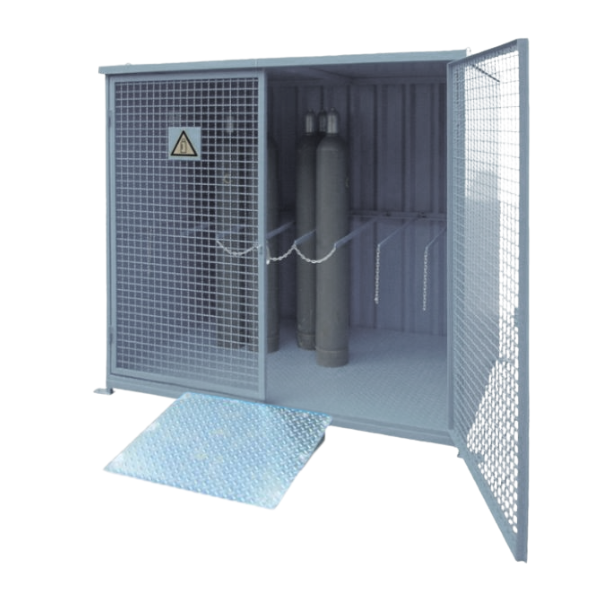 Rampa podjazdowa do magazynu na butle FCG, S*G*W 750*740*130 mm