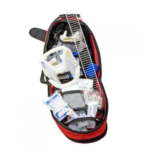 Zestaw pierwszej pomocy Topserw Medi Sport typ A, plecak, kolor czerwony