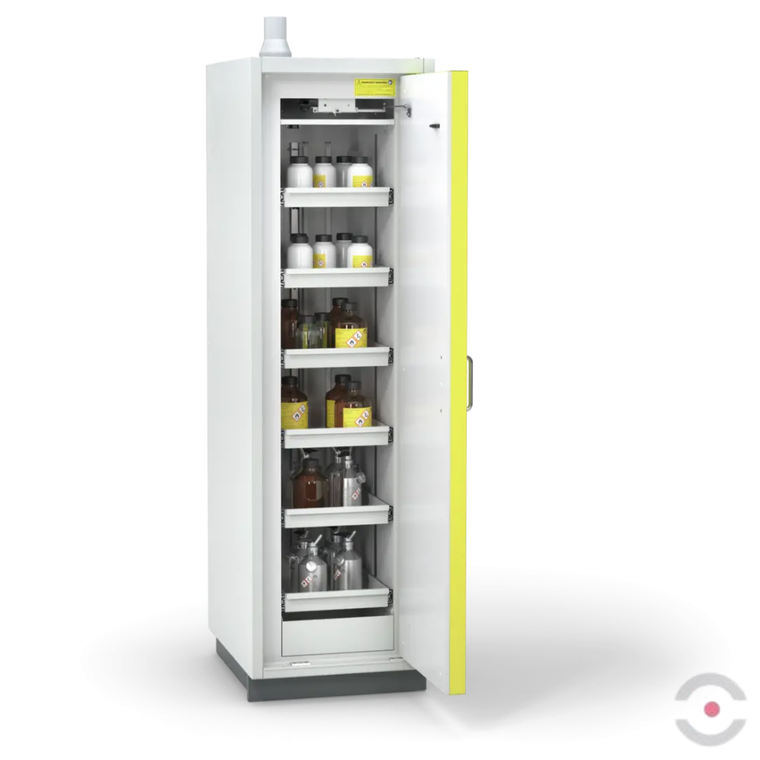 Szafa ognioodporna Topserw PRIME-90 ML, 6 półek wysuwanych, drzwi CLA żółte, CLASSIC, 90 min
