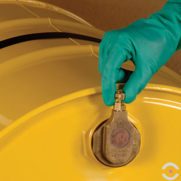 Odpowietrznik ręczny, beczka leżąca, mosiężny, do płynów ropopochodnych, gwint 2", EU