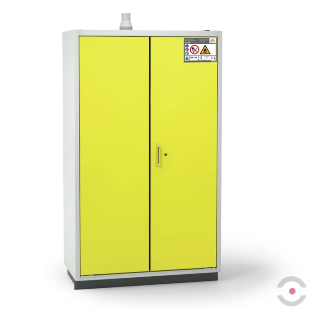 Szafa ognioodporna Topserw PRIME-90 XL, 4 półki wysuwane, drzwi CLA/O żółte, CLASSIC, 90 min