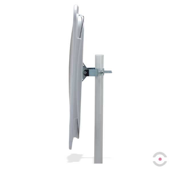 Lustro przemysłowe Dancop, Madrid, 80*100 cm, akryl, biało-czerwone