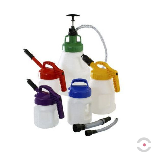 Pokrywka z wylewką szeroką (Stumpy Spout Lid), system TopOil, pomarańczowa