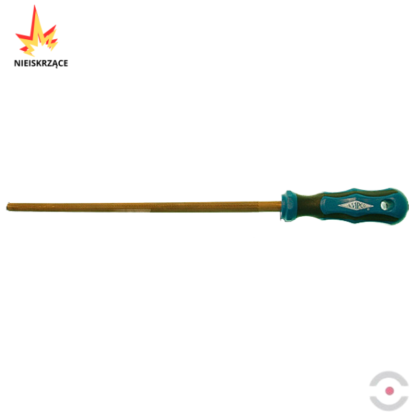 Pilnik okrągły gładzik, BeCu