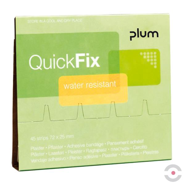 Plastry Plum QuickFix, wodoodporne 45 szt, 72*25 mm, uzupełnienie