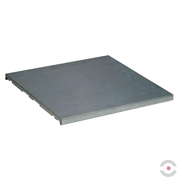 Półka stalowa Justrite SpillSlope do szaf 227 l o szerokości 864 mm
