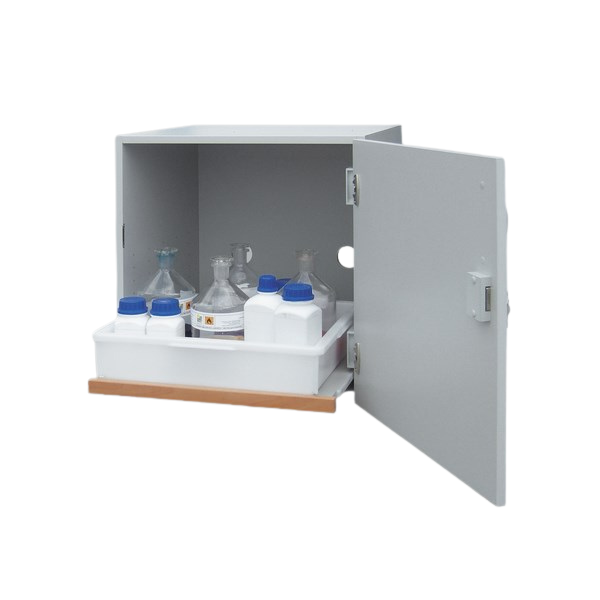 Szafa zabezpieczająca (kwasy, zasady) Topserw BENCH S, 1 komora, 1 półka wysuwana, drzwi CLA prawe
