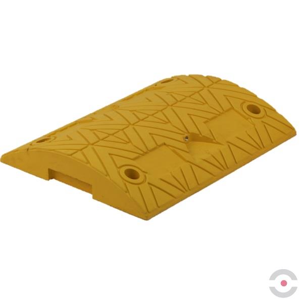 Próg zwalniający 75 mm, element środkowy, żółty