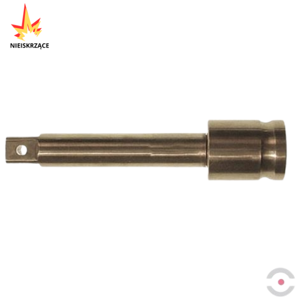 Przedłużka do kluczy nasadowych, gniazdo 1/2 inch, długość 75 mm
