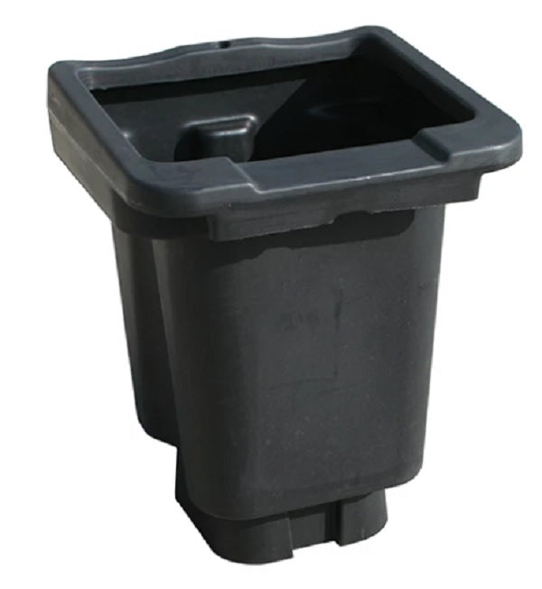 Zbiornik (przedział) roboczy polietylenowy Topserw 100 l, wanna 1260 l, 1 *IBC, czarny,