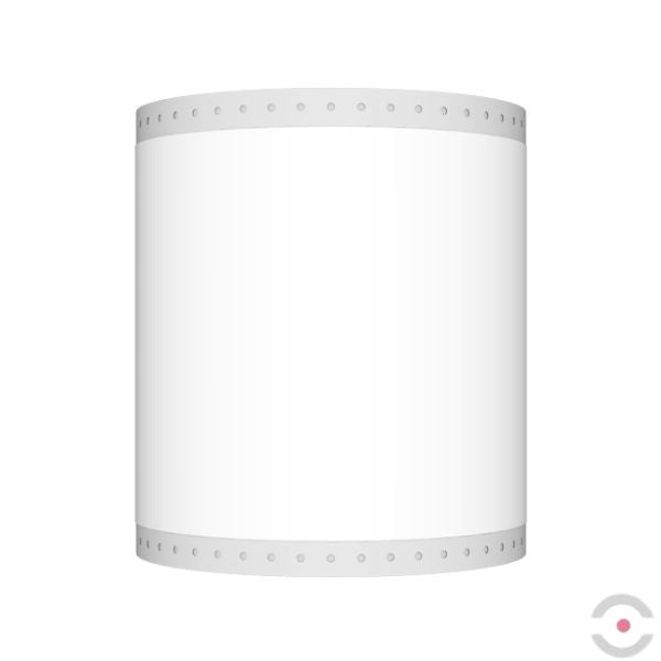 Taśma/rolka winylowa Industrial do etykiet, oznaczeń, S*D 110 mm*30 m, biała