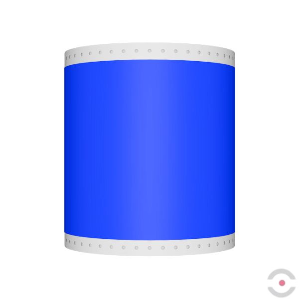 Taśma/rolka winylowa Industrial do etykiet, oznaczeń, S*D 110 mm*30 m, niebieska