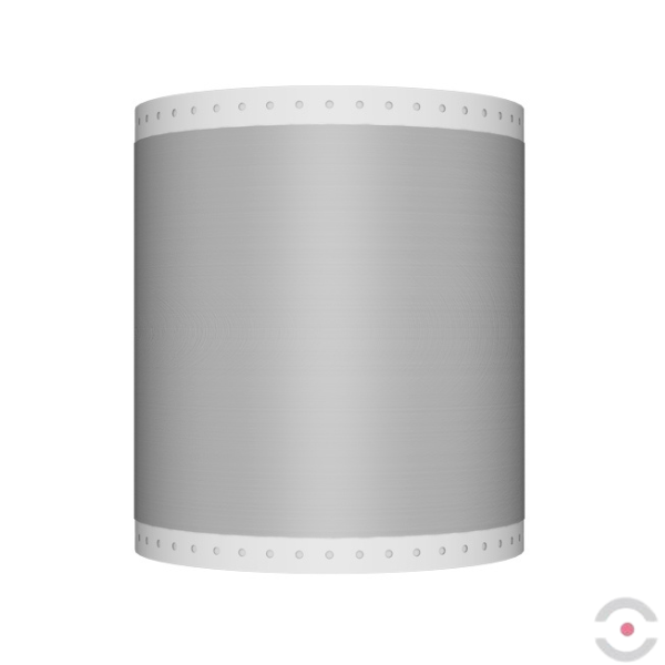 Taśma/rolka poliestrowa Industrial do etykiet, oznaczeń, S*D 110 mm*30 m, matowe aluminium