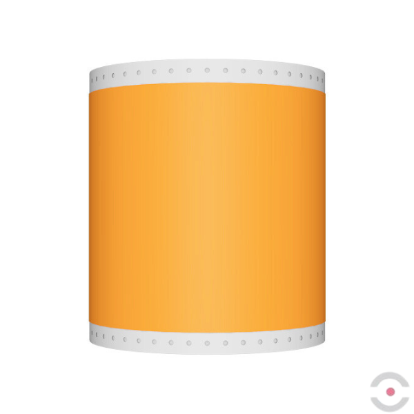 Taśma/rolka winylowa Premium do etykiet, oznaczeń, S*D 110 mm*30 m, pomarańczowa