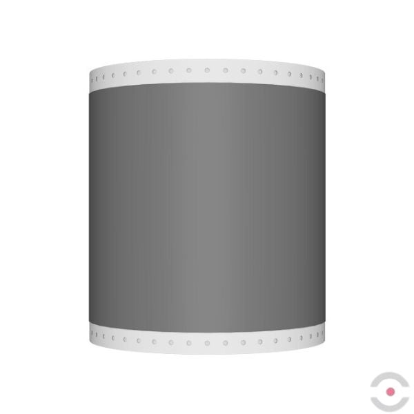 Taśma/rolka winylowa Industrial do etykiet, oznaczeń, S*D 110 mm*30 m, szara