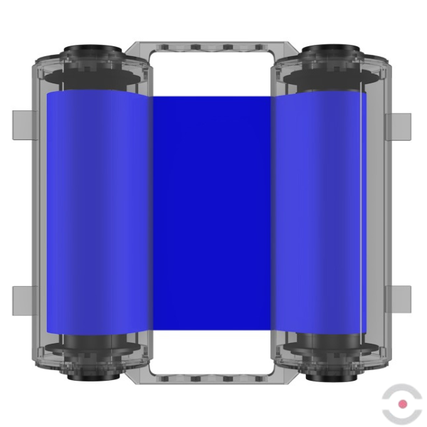 Taśma/rolka barwiąca do drukowania na winylu, S*D 110 mm*120 m, niebieska