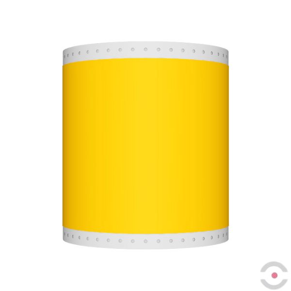 Taśma/rolka winylowa Industrial do etykiet, oznaczeń, S*D 110 mm*30 m, żółta