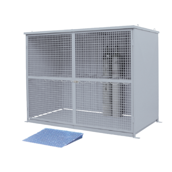 Rampa podjazdowa do magazynu na butle FCG-E, S*G*W 880*845*205 mm