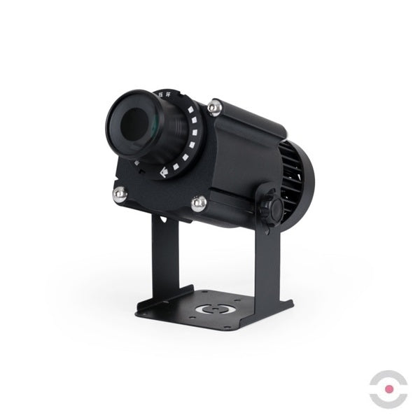 Projektor przemysłowy LED GOBO, 50W, optyka 18°, zewnętrzny, obrotowy, IP65