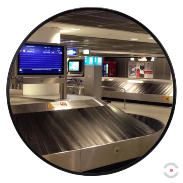 Lustro obserwacyjne Dancop SM, Vesuvius, akryl, 80 cm