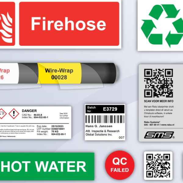 Przenośny system do tworzenia przemysłowych etykiet i znaków SMS 330, szer. druku do 81 mm, rozdz. 300 dpi