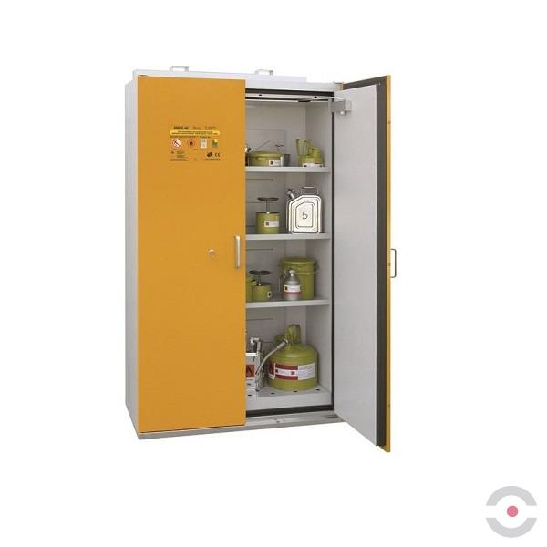 Szafa ognioodporna Topserw 90/1200, 90 min, W*S*G 1935*1190*598 mm, szary/żółty