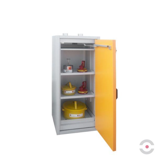 Szafa ognioodporna Topserw SAFE-30 S, 2 półki, blacha stalowa, drzwi żółte, SiS, 30 min