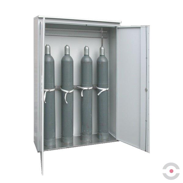Szafa zabezpieczająca Topserw GAS XL, 4*50 l butla, 2 drzwi CLA, TRG