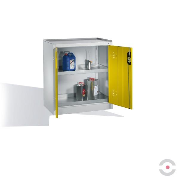 Szafa zabezpieczająca (trujące) Topserw BENCH M, 2-drzwiowa, CLA żółte, CP
