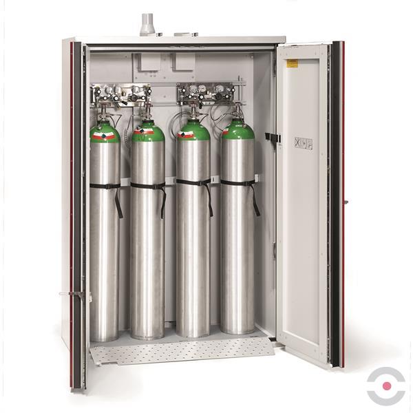 Szafa ognioodporna Topserw GAS-30 XXL, 4 butle, drzwi CLA czerwone, ECO, 30 min