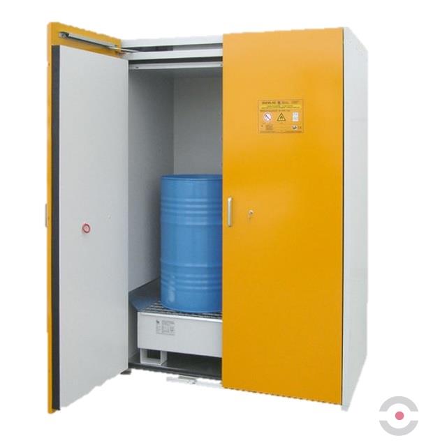 Szafa ognioodporna Topserw DRUM-90 XXL, beczka 2*200 l pion, wanna wychwytowa CW, FAS, 90 min