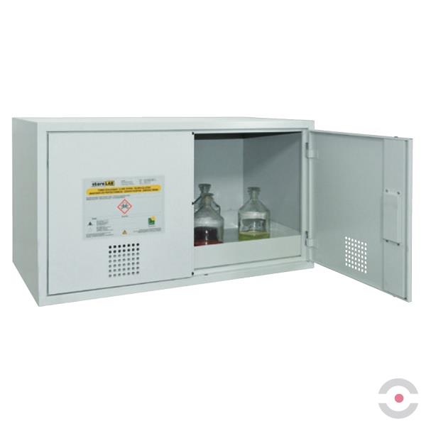 Szafa zabezpieczająca (trujące) Topserw BENCH L, 2-drzwiowa, CLA szare, CHS-AUS